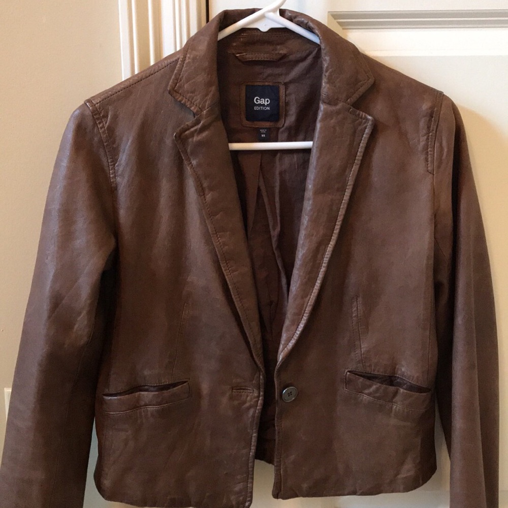 Gap Leather Jacket
